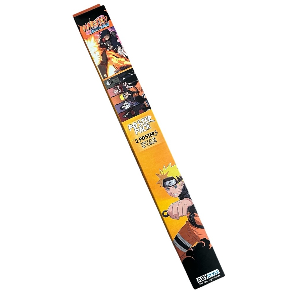 Naruto Posters ABY Style NWT 2 pack 20 in x 15 in Anime